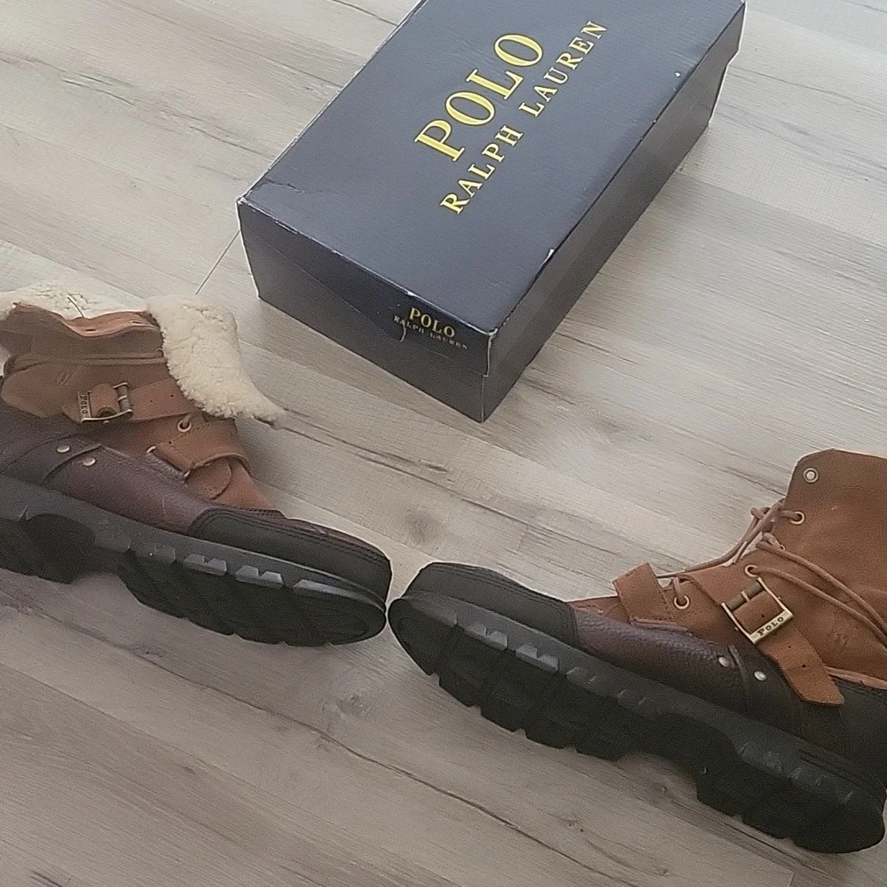 POLO RALPH LAUREN BOOTS SIZE 13D EUC